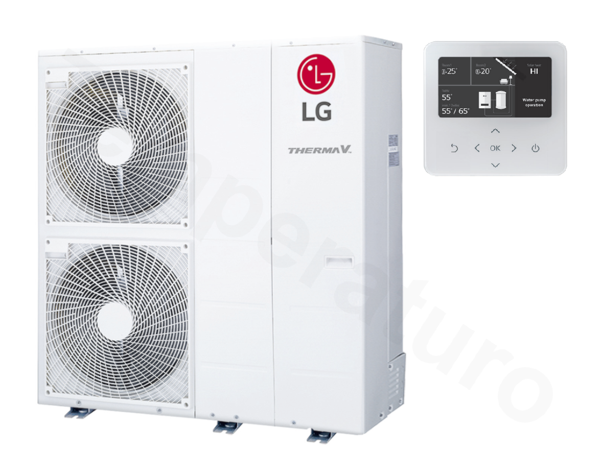 Lg Therma V Monoblock S W Rmepumpe Kw Temperaturo