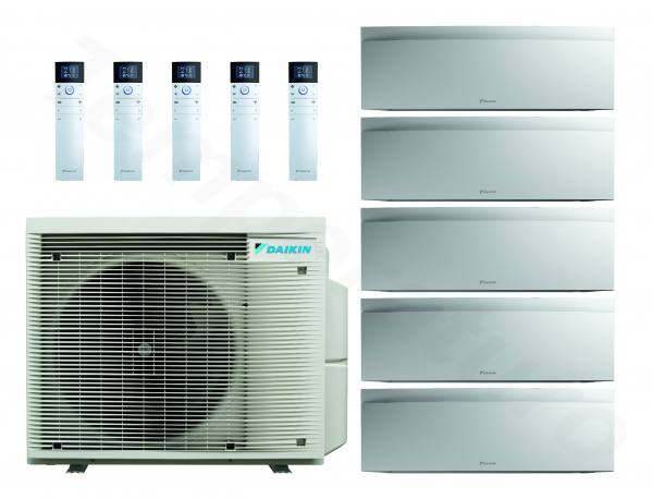 Daikin Emura 5 Raum Multisplit Klimaanlage 1x 2 2x 2 5 1x 3 4 1x