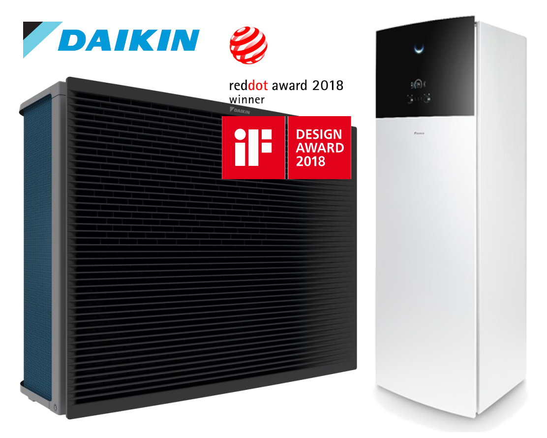 Daikin Altherma 3 H HT F Split Wärmepumpe 16 KW 400V 3Ph + 230L ...